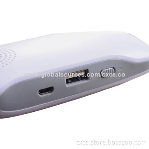 Emergency Charger, 2,200mAh, with Bluetooth Speaker, Headset and MP3 Function, PB18